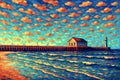 Crépuscule des nuages