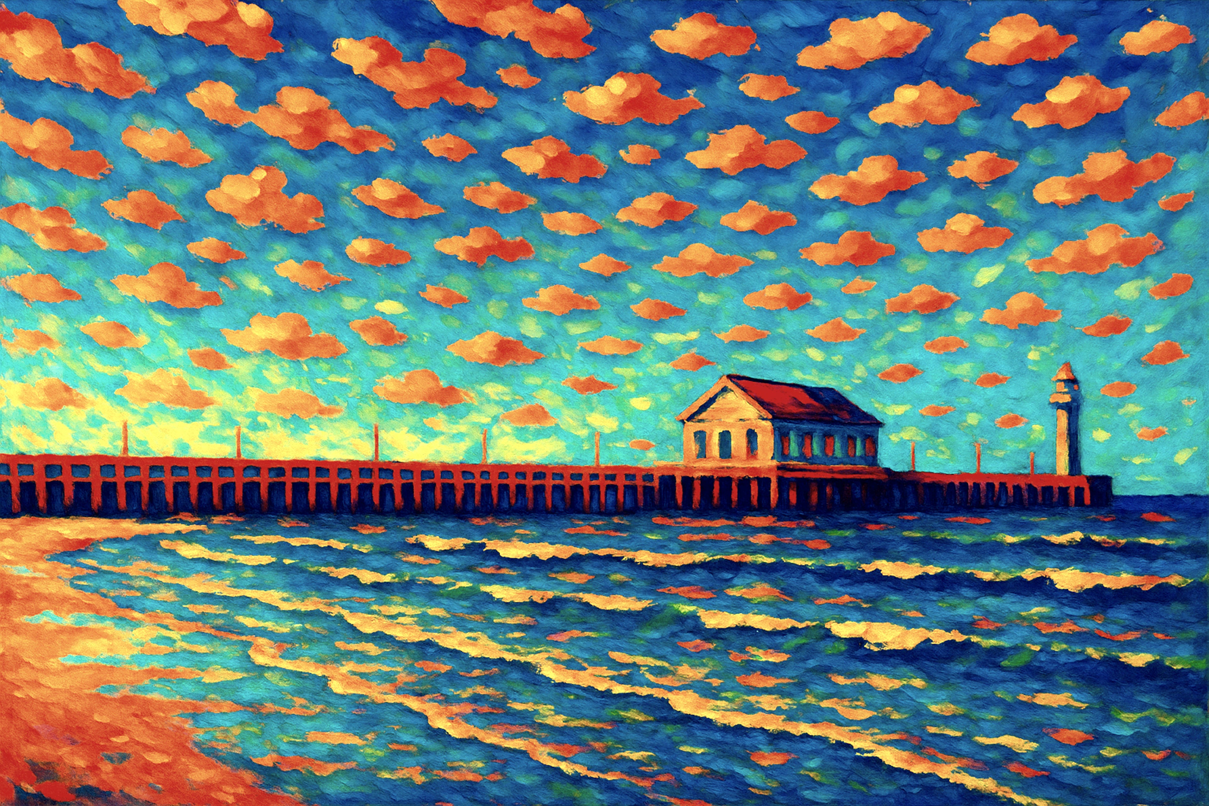 Crépuscule des nuages